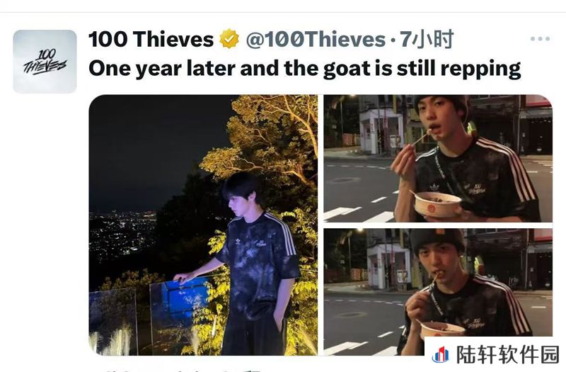 100T官推：男团成员崔秀彬继续实力代言！