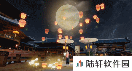 《天涯明月刀手游》千家愿放灯动作效果展示