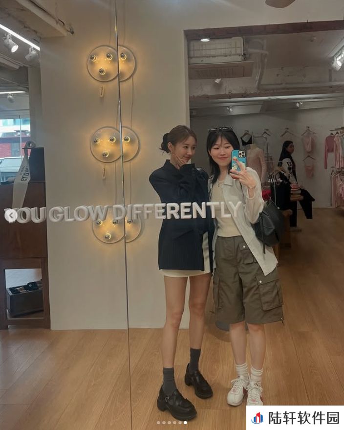 LCK美女主持尹秀彬分享生活照：韩国的春天...快结束了????