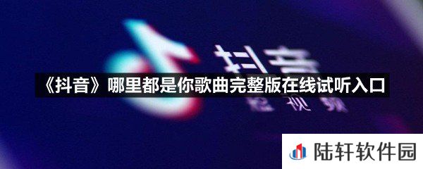 抖音我忘掉你的所有风里雨里，一直大步往前走是什么歌-抖音哪里都是你歌曲完整版在线试听入口一览[图文]