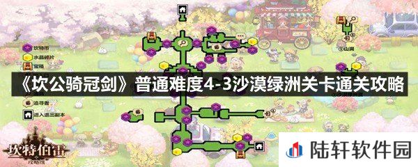 坎公骑冠剑普通难度4-3沙漠绿洲关卡怎么过-坎公骑冠剑普通难度4-3沙漠绿洲关卡通关攻略一览[图文]